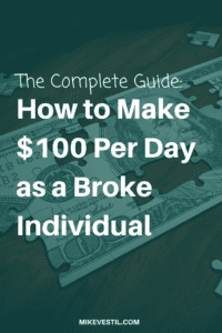 Find out how to make $100 a day online as a broke individual