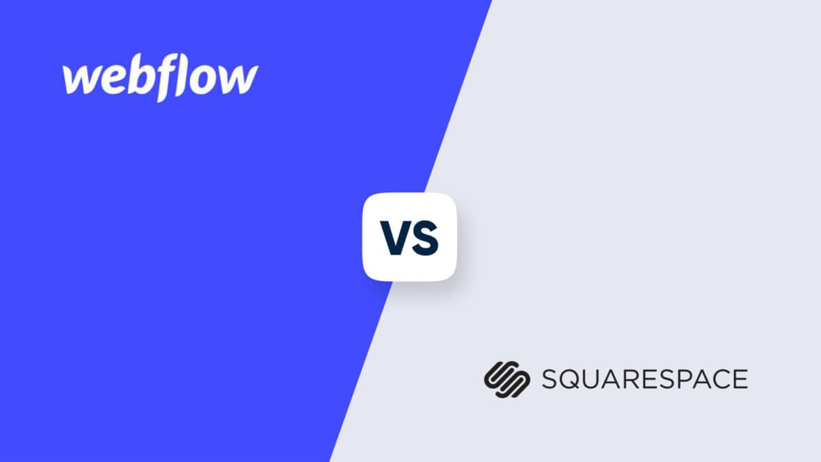 Webflow vs. Squarespace